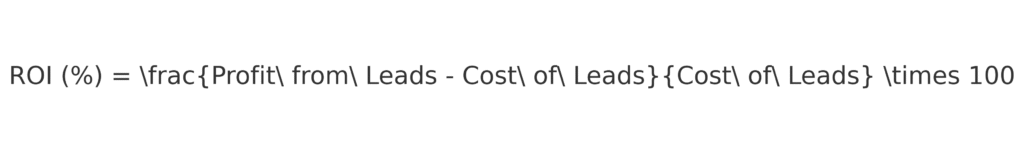 Simple Formula: 